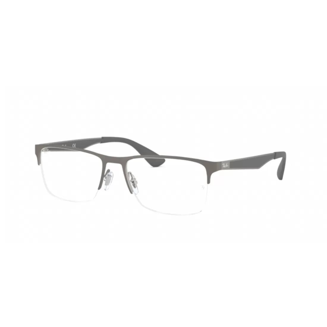 OCCHIALE DA VISTA UOMO RAY-BAN RX 6335 - 2855 CANNA DI FUCILE OPACA CALIBRO 56