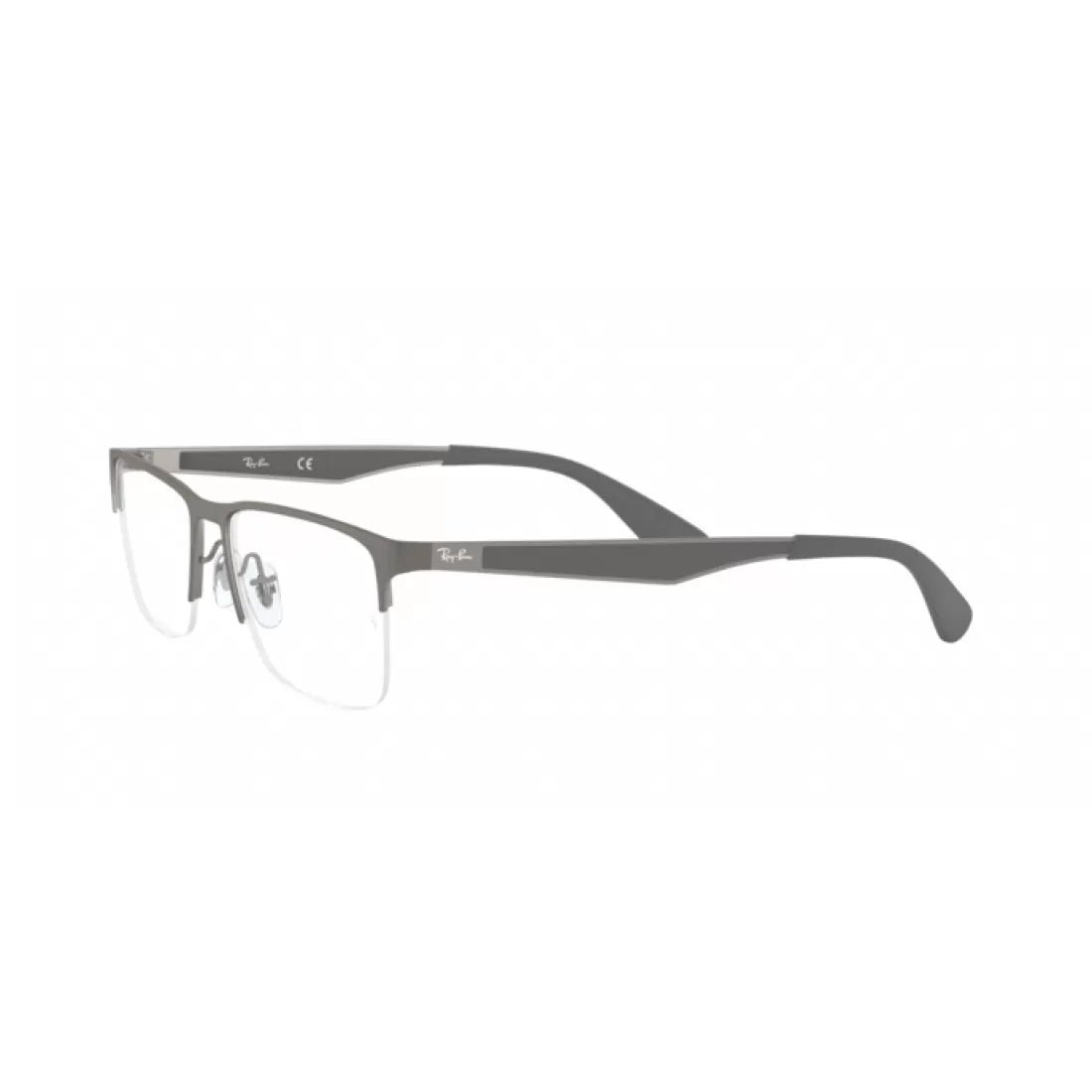 OCCHIALE DA VISTA UOMO RAY-BAN RX 6335 - 2855 CANNA DI FUCILE OPACA CALIBRO 56
