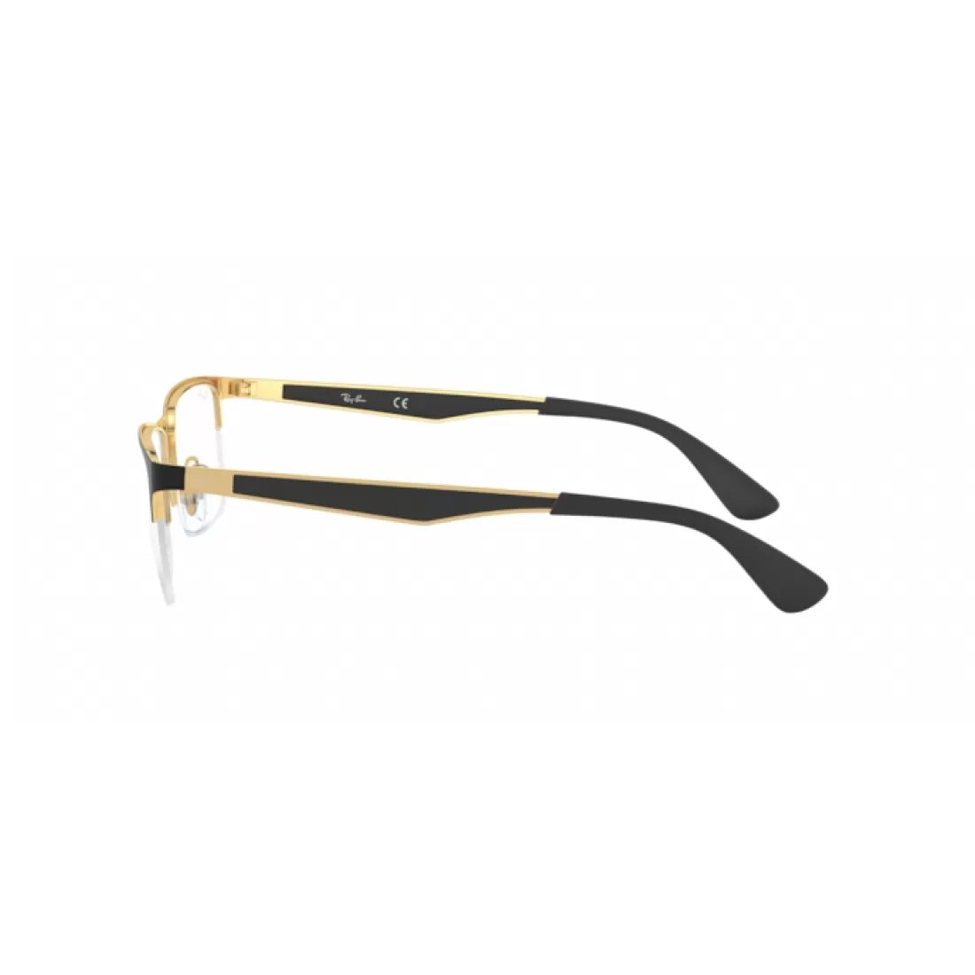 OCCHIALE DA VISTA UOMO RAY-BAN RX 6335 - 2890 TOP D'ORO SU NERO CALIBRO 54