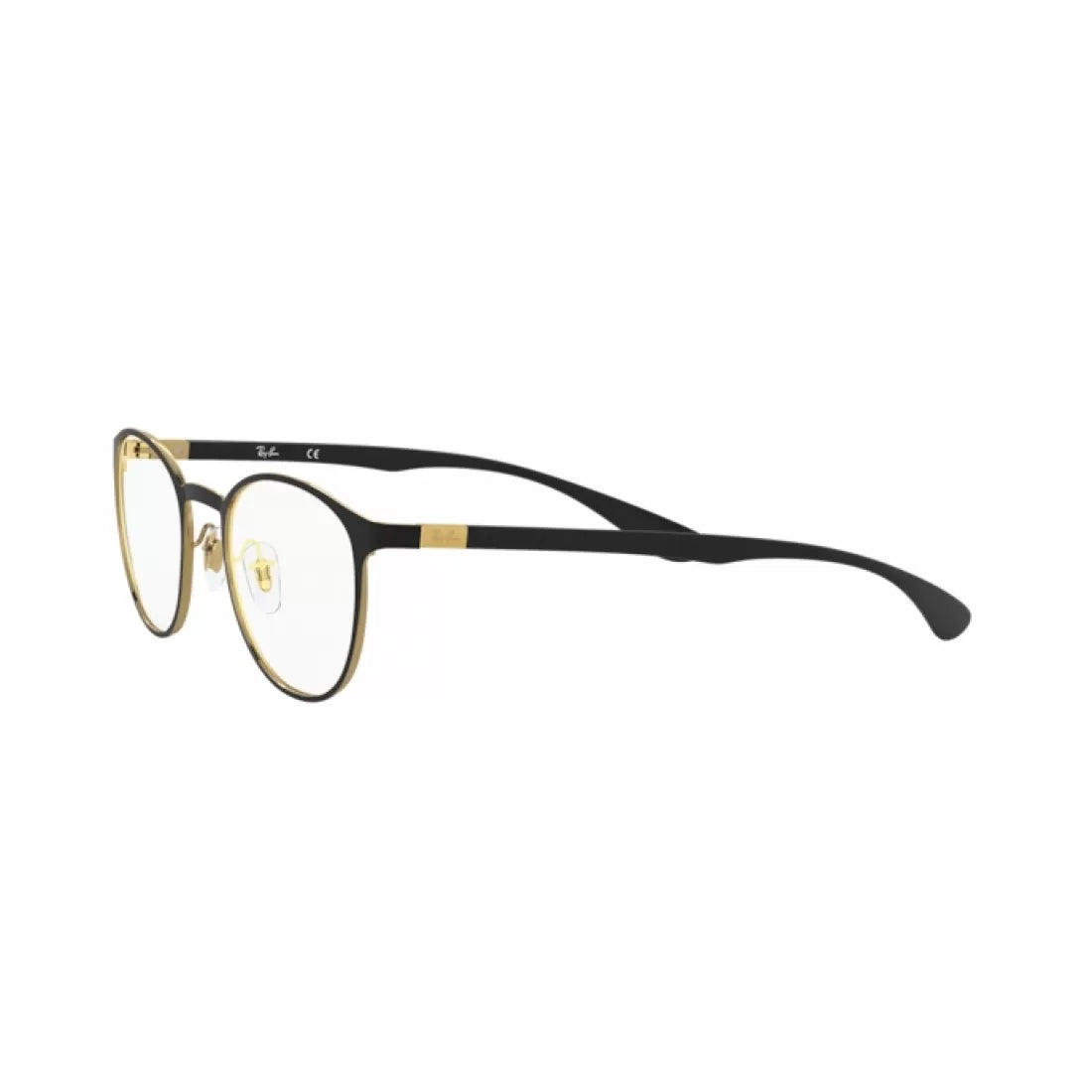 OCCHIALE DA VISTA UNISEX RAY-BAN RX 6355 - 2994 ORO SU NERO OPACO SUPERIORE CALIBRO 47