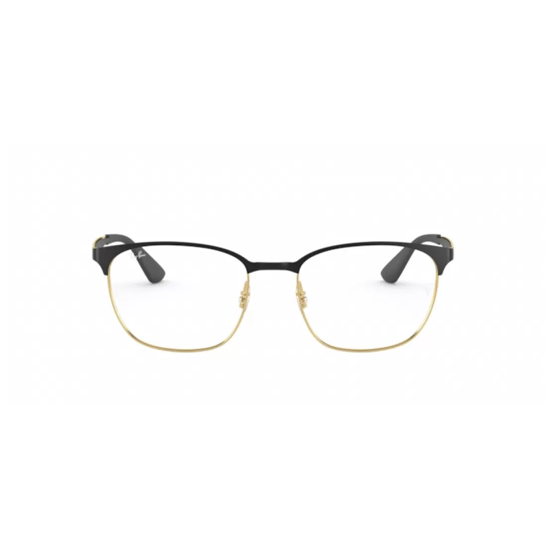OCCHIALE DA VISTA UNISEX RAY-BAN RX 6356 - 2875 TOP NERO OPACO SU ORO LUCIDO CALIBRO 52