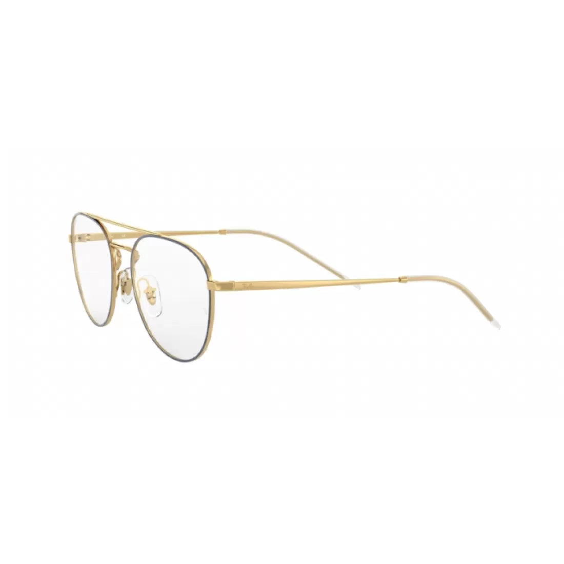 OCCHIALE DA VISTA UNISEX RAY-BAN RX 6414 - 2979 TOP D'ORO BLU CALIBRO 53