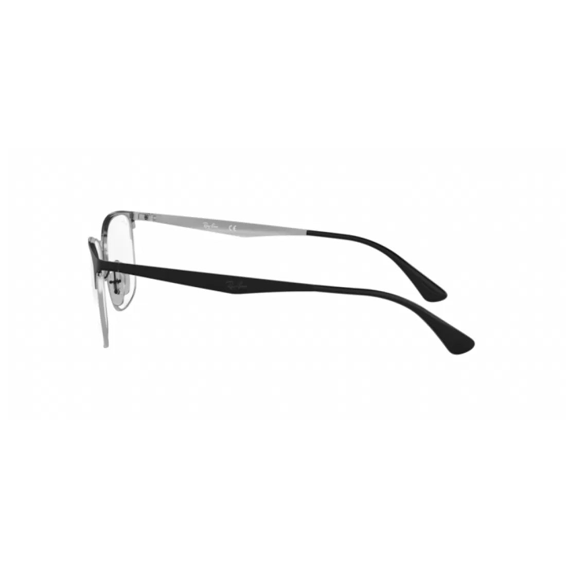 OCCHIALE DA VISTA UNISEX RAY-BAN RX 6421 - 2997 ARGENTO SU NERO OPACO SUPERIORE CALIBRO 52