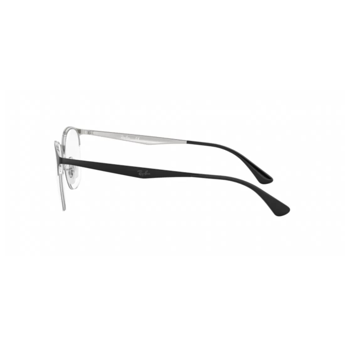 OCCHIALE DA VISTA DONNA RAY-BAN RX 6422 - 2997 ARGENTO SU NERO OPACO SUPERIORE CALIBRO 51