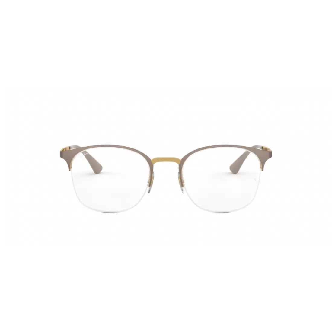 OCCHIALE DA VISTA DONNA RAY-BAN RX 6422 - 3005 ORO SUL BEIGE OPACO SUPERIORE CALIBRO 51