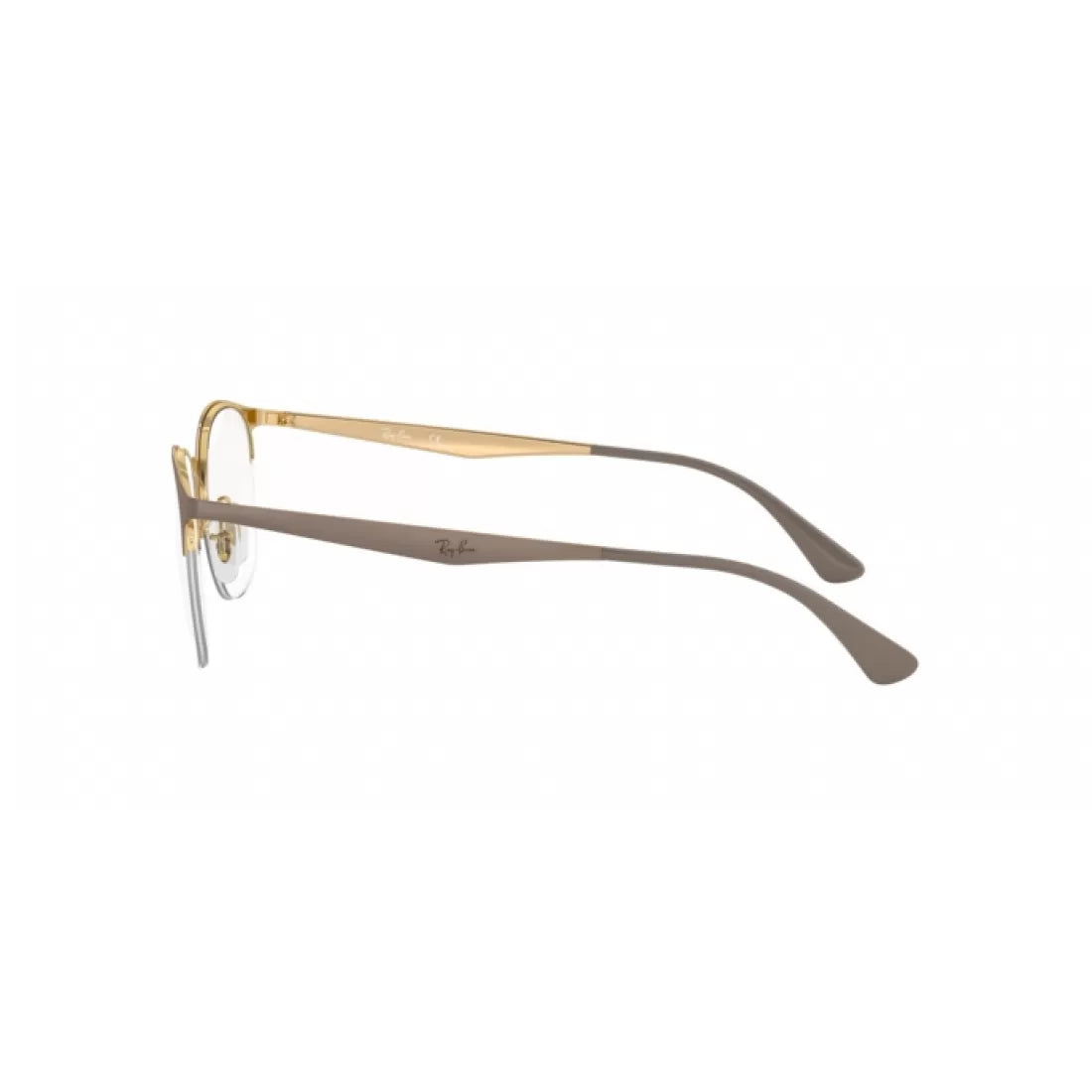 OCCHIALE DA VISTA DONNA RAY-BAN RX 6422 - 3005 ORO SUL BEIGE OPACO SUPERIORE CALIBRO 51
