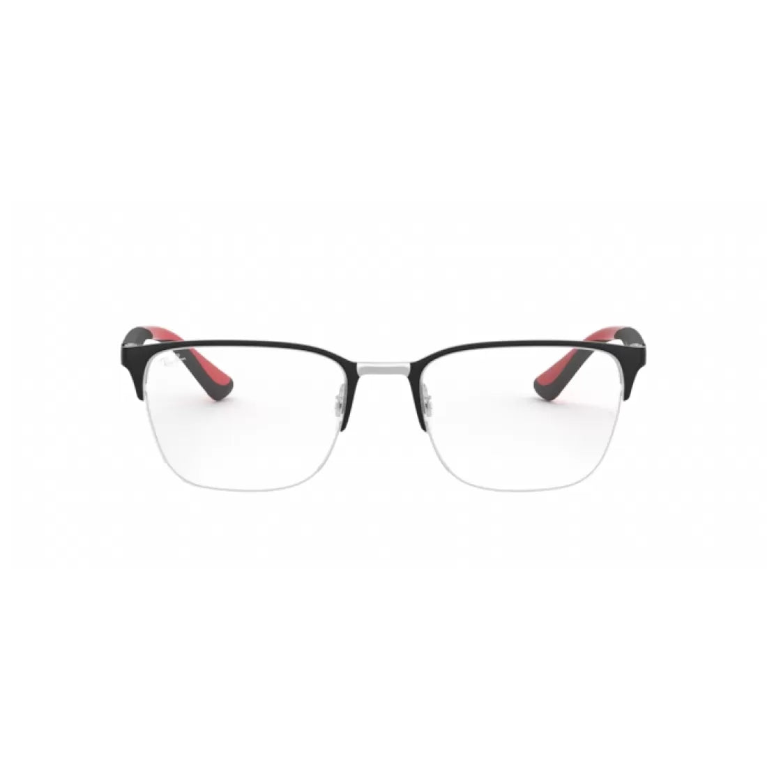 OCCHIALE DA VISTA UNISEX RAY-BAN RX 6428 - 2997 ARGENTO SU NERO OPACO SUPERIORE CALIBRO 52