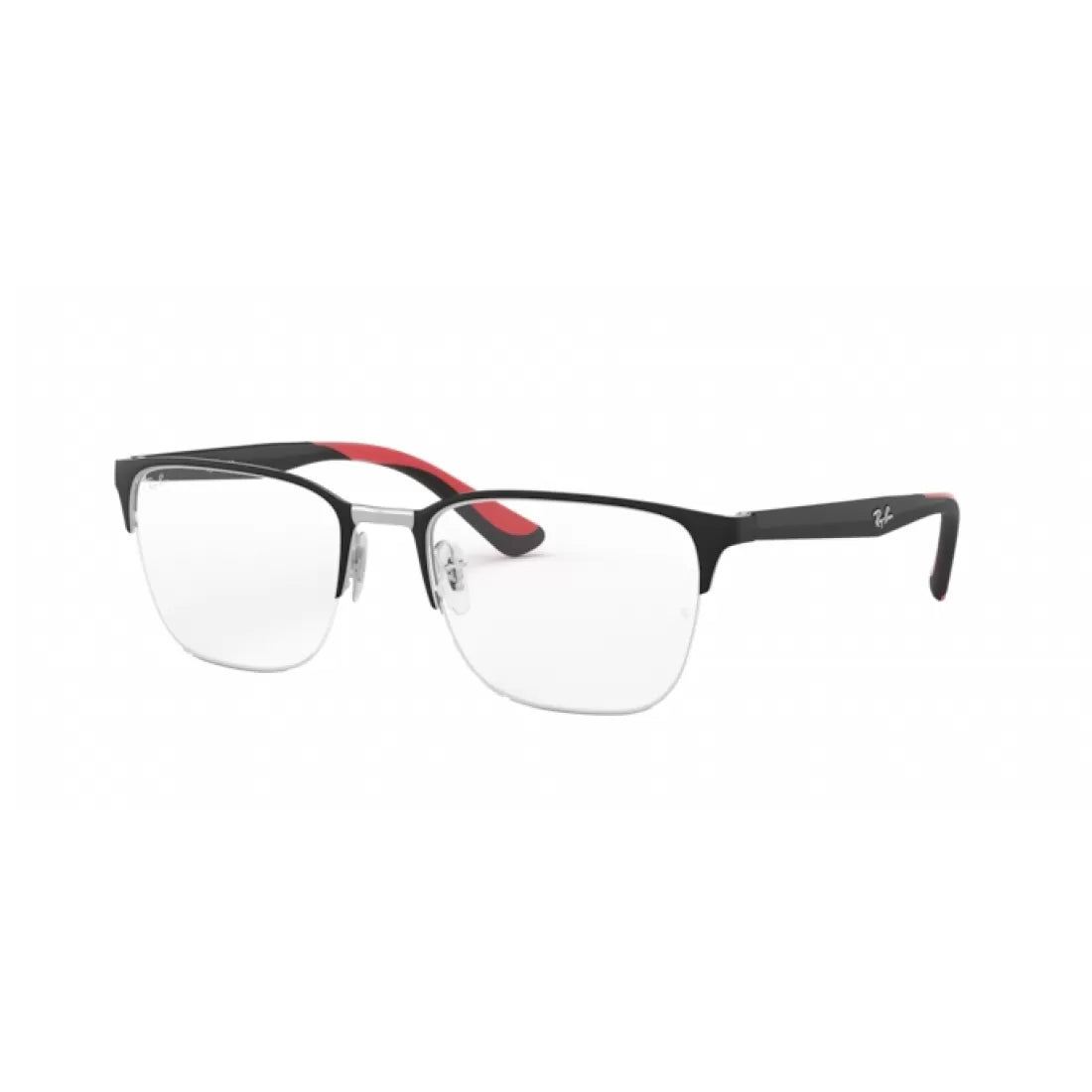 OCCHIALE DA VISTA UNISEX RAY-BAN RX 6428 - 2997 ARGENTO SU NERO OPACO SUPERIORE CALIBRO 52