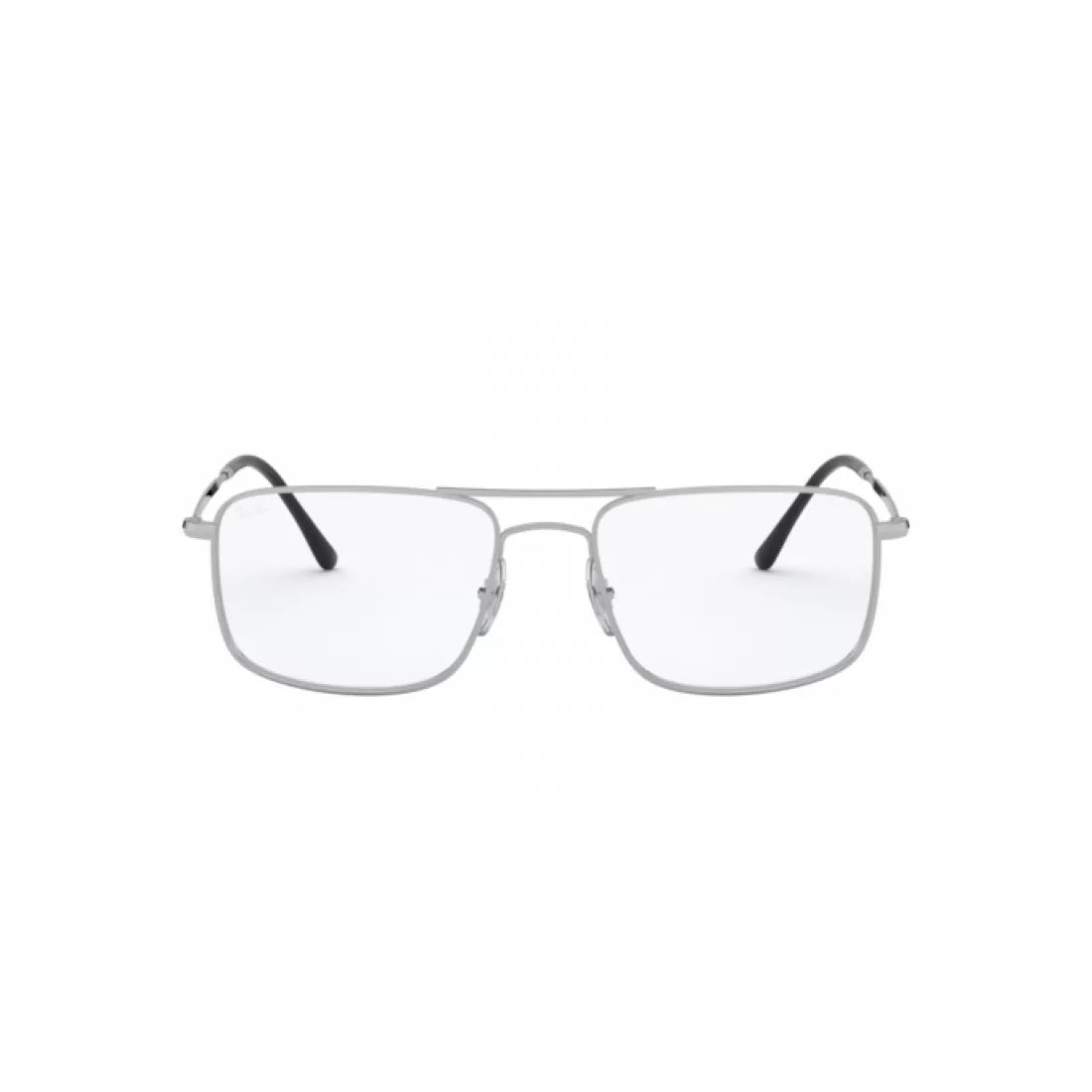 OCCHIALE DA VISTA UOMO RAY-BAN RX 6434 - 2501 ARGENTO CALIBRO 55
