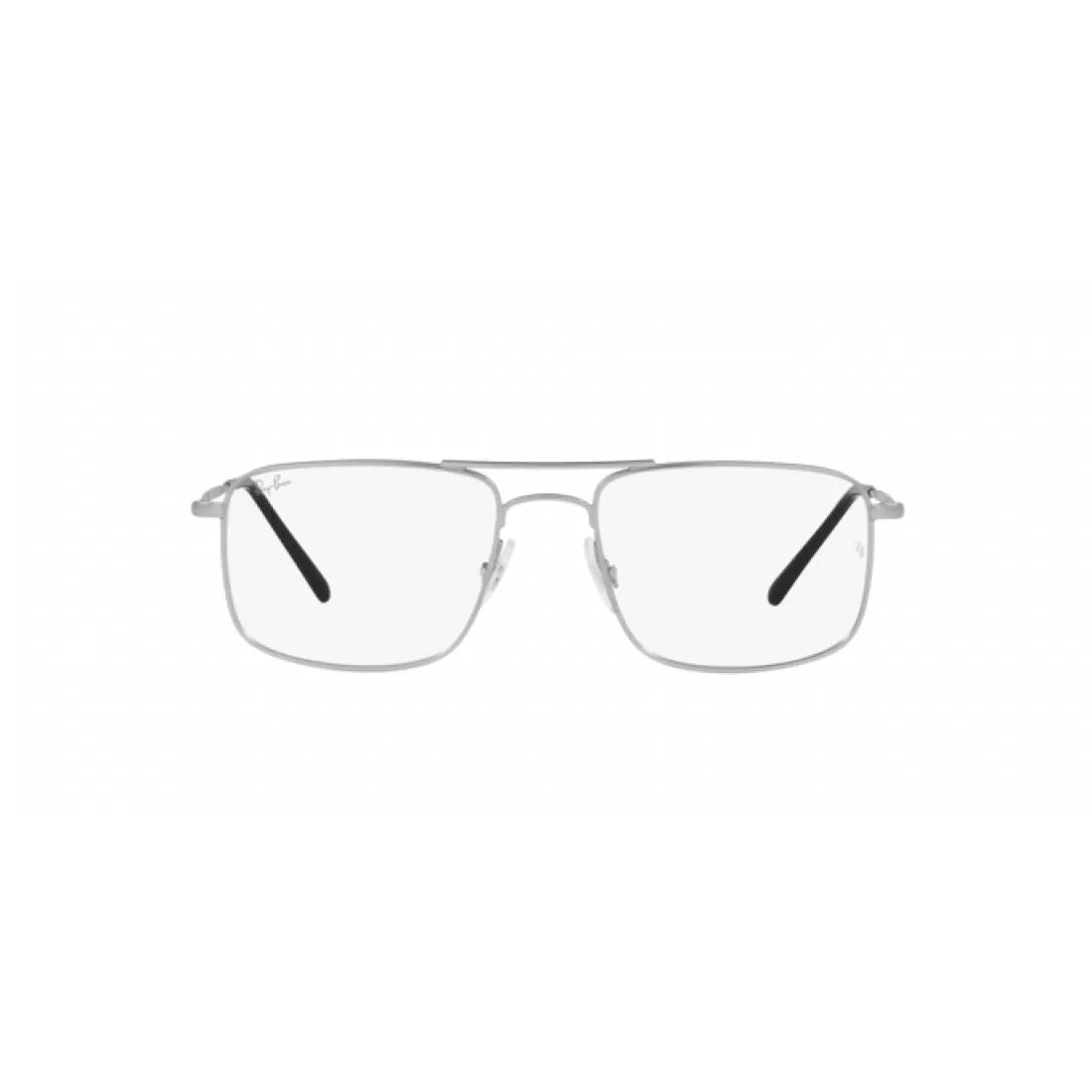 OCCHIALE DA VISTA UNISEX RAY-BAN RX 6434 - 2538 ARGENTO OPACO CALIBRO 55