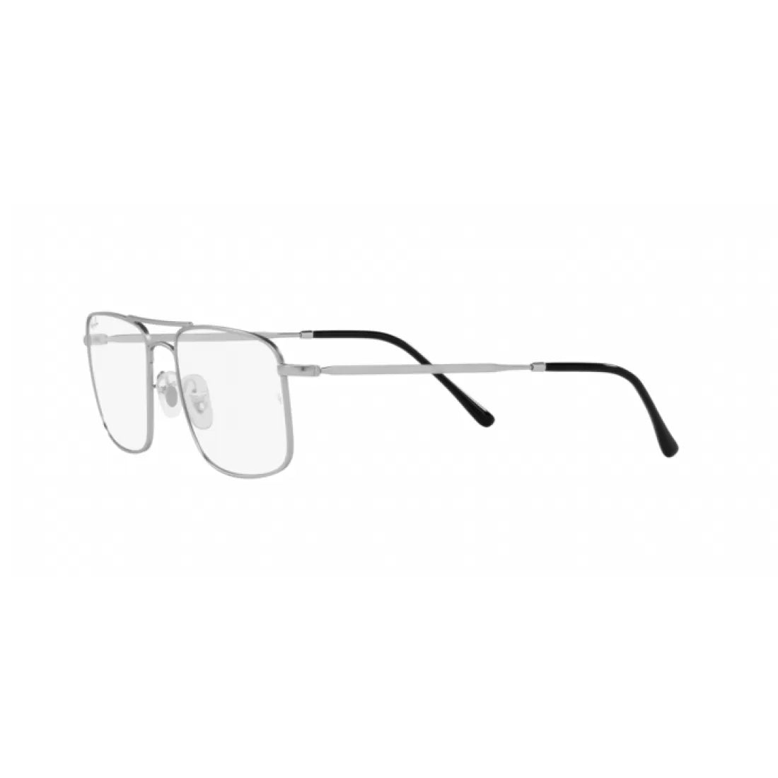 OCCHIALE DA VISTA UNISEX RAY-BAN RX 6434 - 2538 ARGENTO OPACO CALIBRO 55