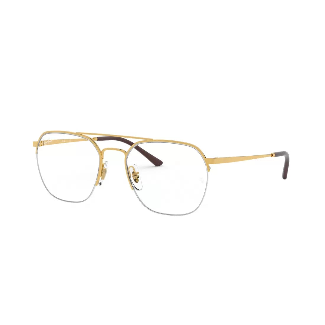 OCCHIALE DA VISTA UNISEX RAY-BAN RX 6444 - 2500 ORO CALIBRO 53