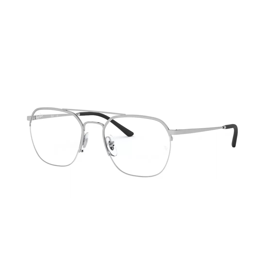 OCCHIALE DA VISTA UNISEX RAY-BAN RX 6444 - 2501 ARGENTO CALIBRO 53