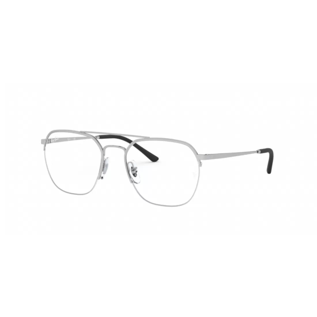 OCCHIALE DA VISTA UNISEX RAY-BAN RX 6444 - 2501 ARGENTO CALIBRO 53