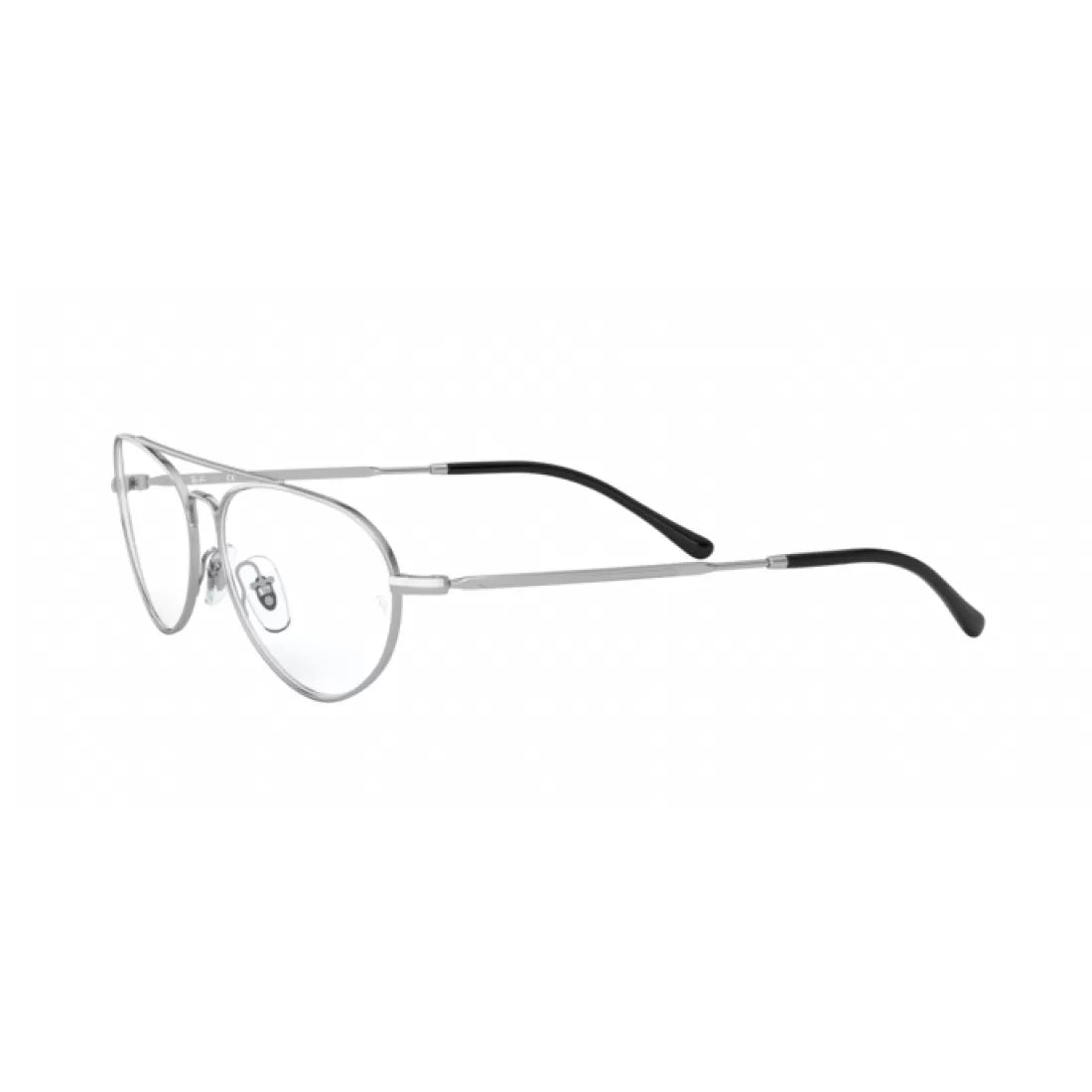 OCCHIALE DA VISTA UNISEX RAY-BAN RX 6454 - 2501 ARGENTO LUCIDO CALIBRO 58