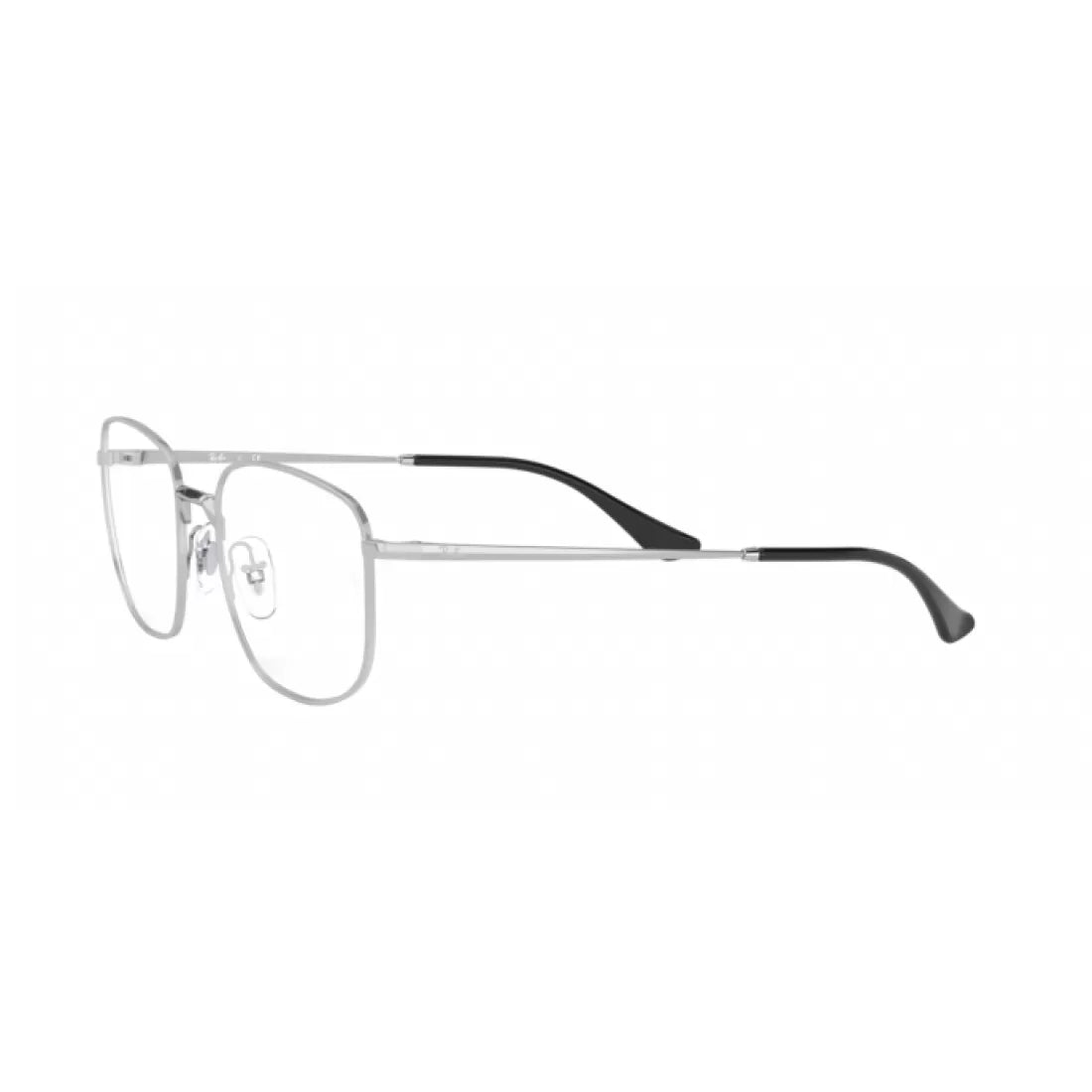OCCHIALE DA VISTA UNISEX RAY-BAN RX 6457 - 2501 ARGENTO LUCIDO CALIBRO 51