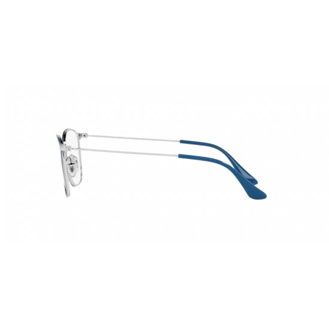 OCCHIALE DA VISTA UNISEX RAY-BAN RX 6466 - 3101 BLU SU ARGENTO CALIBRO 49