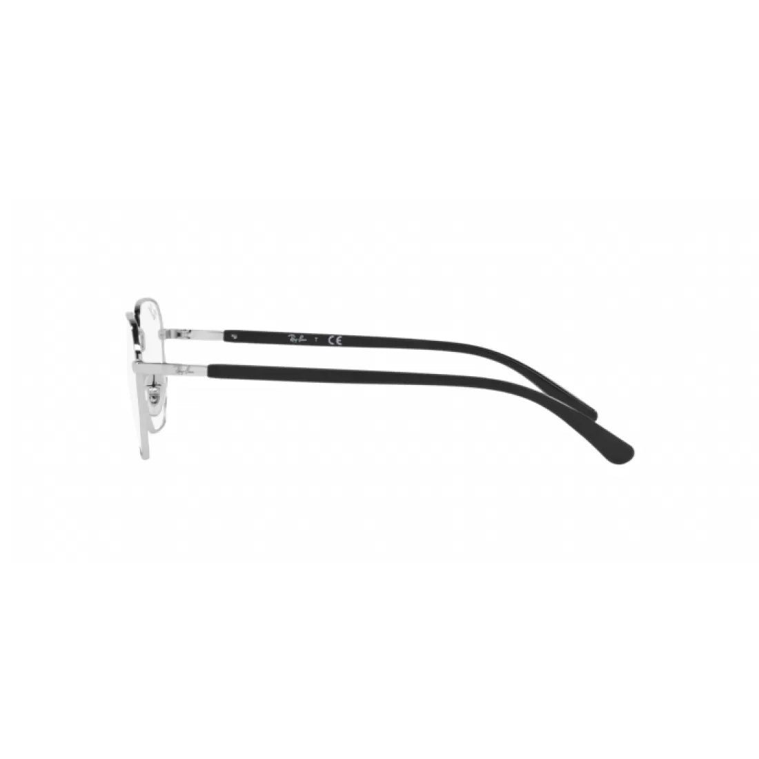 OCCHIALE DA VISTA UNISEX RAY-BAN RX 6471 - 2501 ARGENTO CALIBRO 50