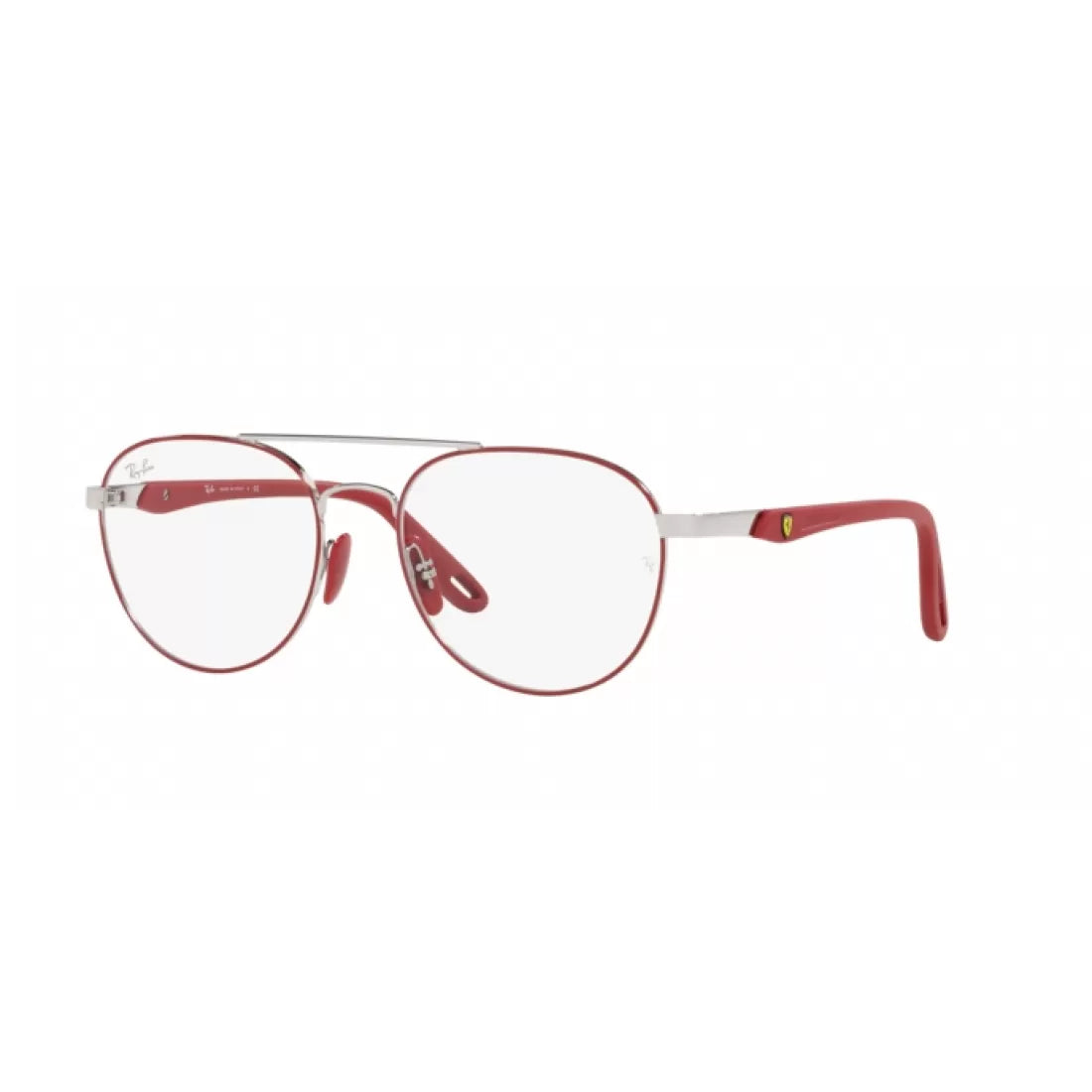 OCCHIALE DA VISTA UNISEX RAY-BAN RX 6473M - F067 ROSSO SU ARGENTO