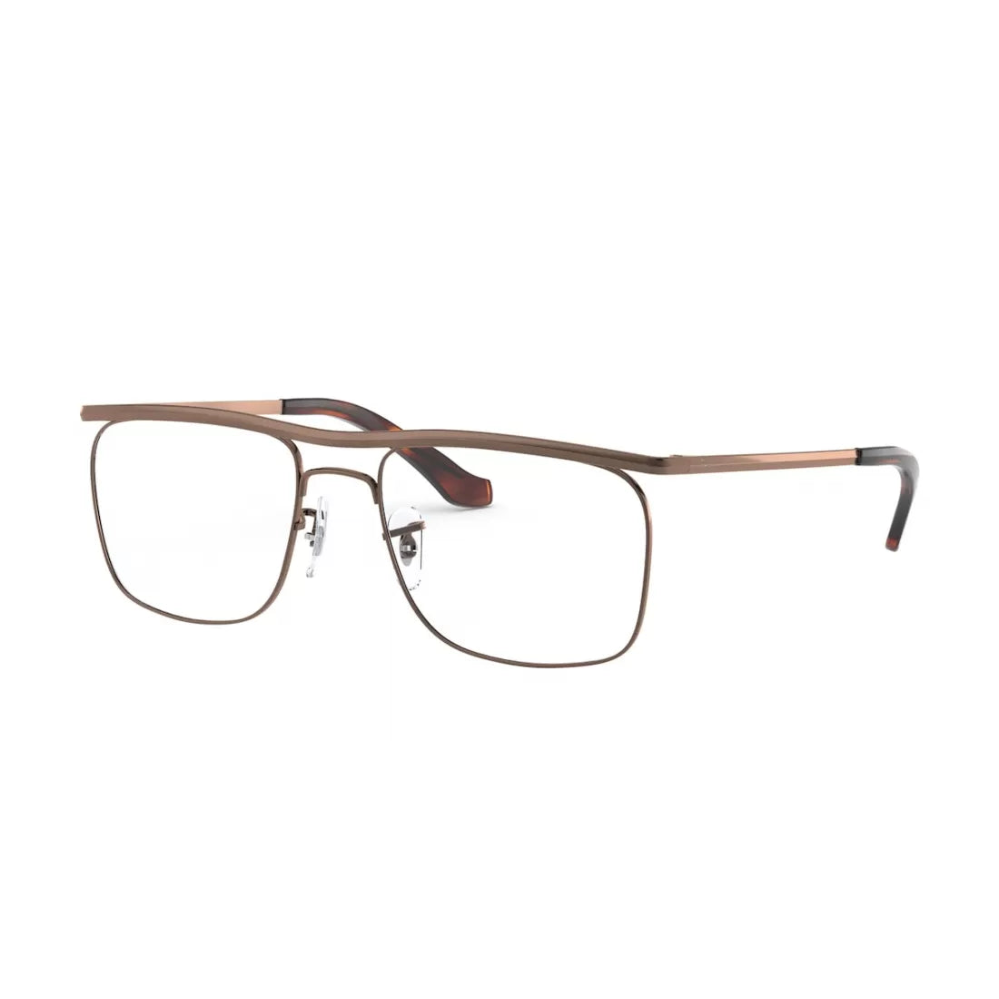 OCCHIALE DA VISTA UNISEX RAY-BAN RX 6519 OLYMPIAN IX 3078 MARRONE MEDIO CALIBRO 52