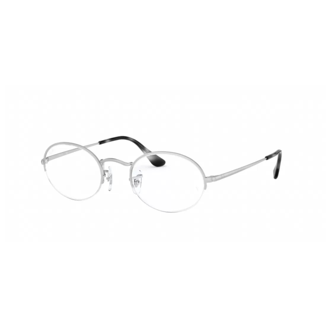 OCCHIALE DA VISTA UNISEX RAY-BAN RX 6547 - 2538 ARGENTO OPACO CALIBRO 49
