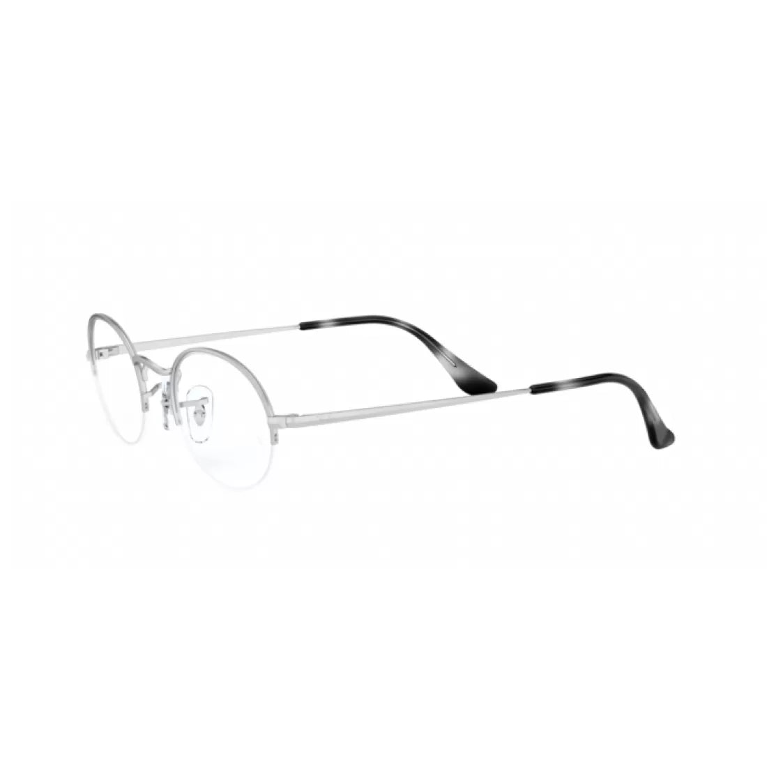 OCCHIALE DA VISTA UNISEX RAY-BAN RX 6547 - 2538 ARGENTO OPACO CALIBRO 49