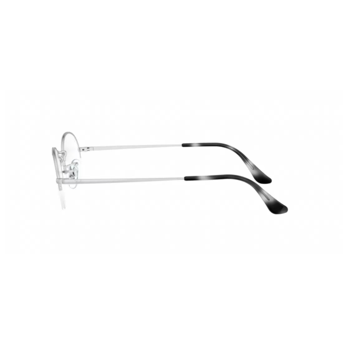 OCCHIALE DA VISTA UNISEX RAY-BAN RX 6547 - 2538 ARGENTO OPACO CALIBRO 49