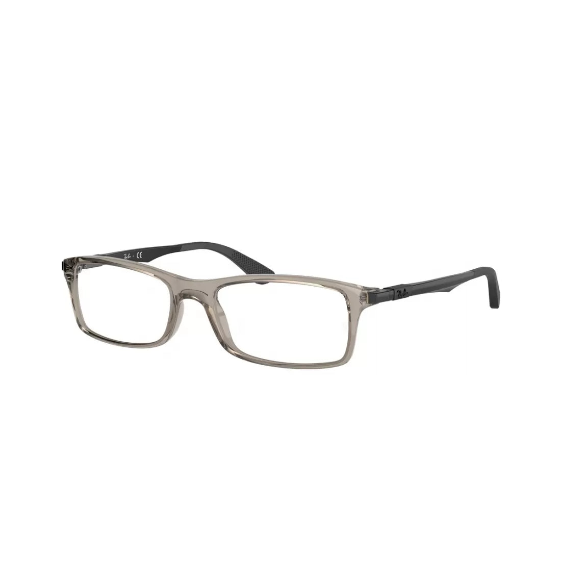 OCCHIALE DA VISTA UNISEX RAY-BAN RX 7017 - 8059 GRIGIO TRASPARENTE CALIBRO 54