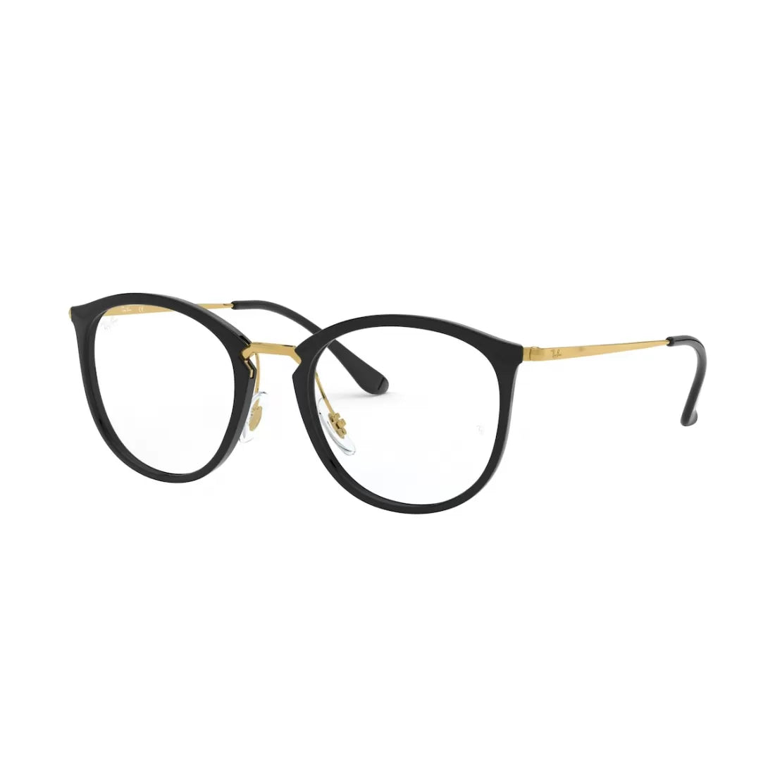 OCCHIALE DA VISTA UNISEX RAY-BAN RX 7140 - 2000 NERO LUCIDO CALIBRO 49