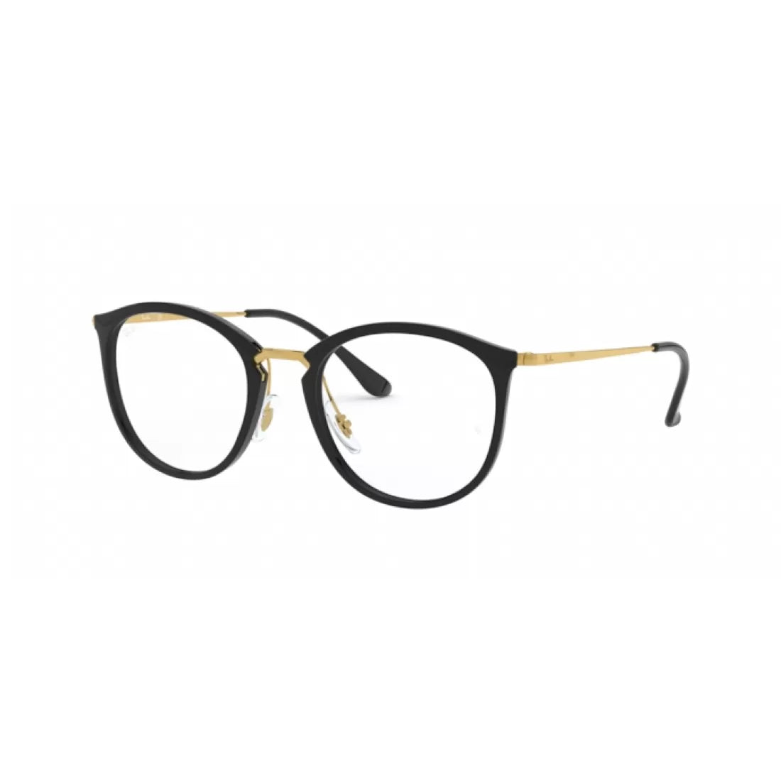 OCCHIALE DA VISTA UNISEX RAY-BAN RX 7140 - 2000 NERO LUCIDO CALIBRO 49
