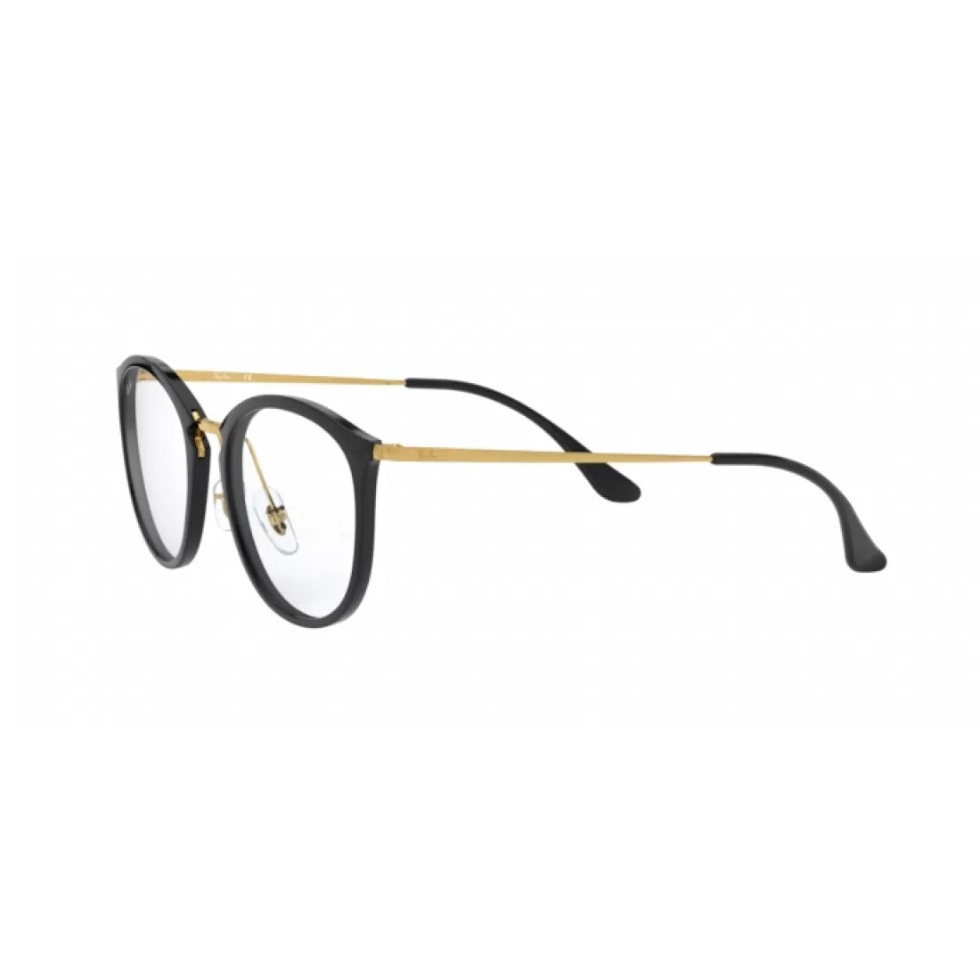 OCCHIALE DA VISTA UNISEX RAY-BAN RX 7140 - 2000 NERO LUCIDO CALIBRO 49