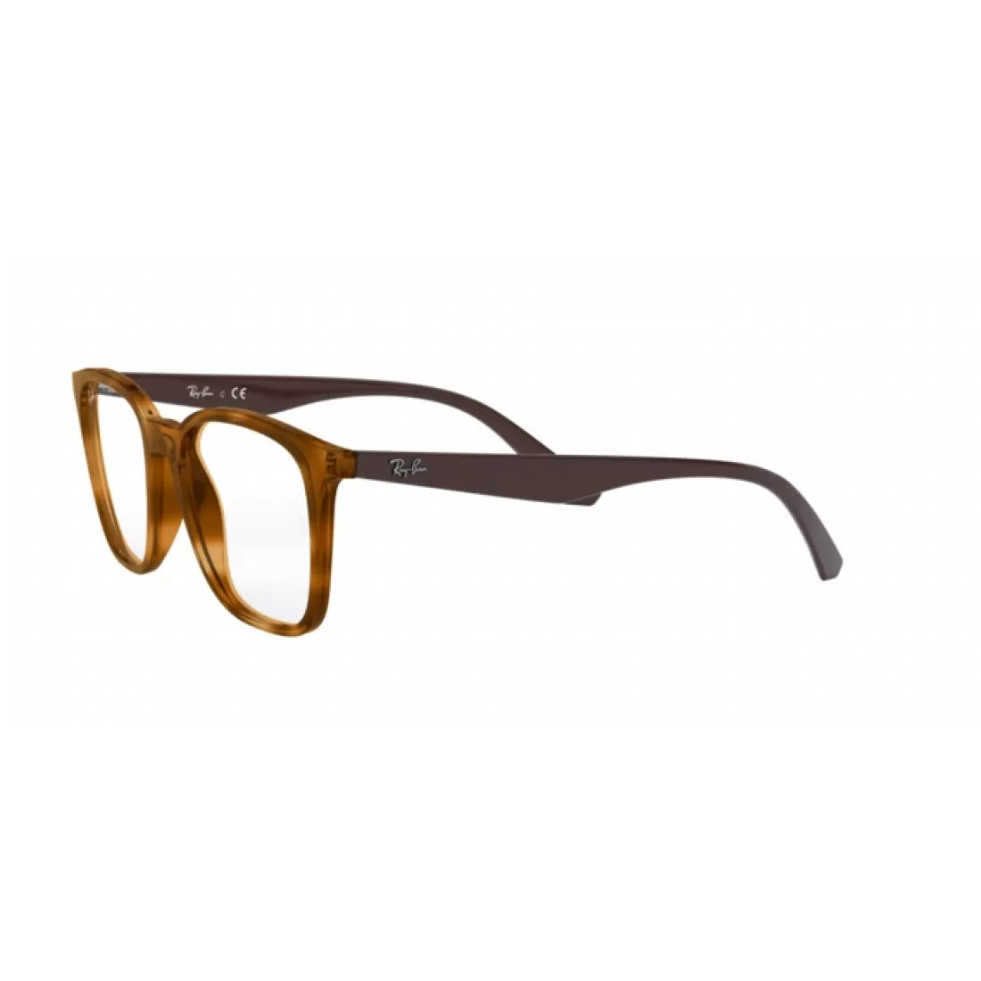 OCCHIALE DA VISTA UNISEX RAY-BAN RX 7177 - 5992 LUCE GIALLA HAVANA CALIBRO 49