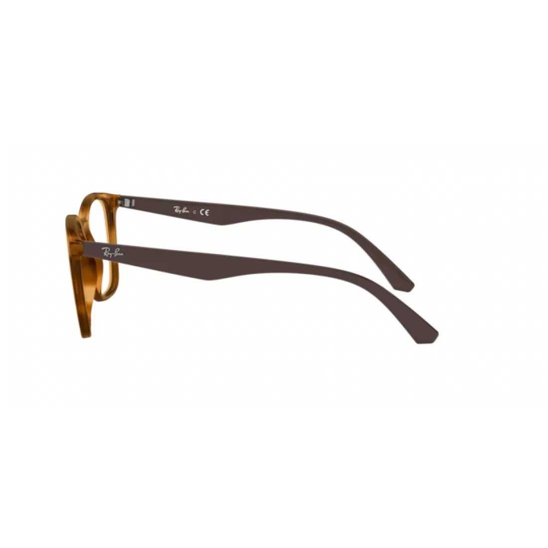 OCCHIALE DA VISTA UNISEX RAY-BAN RX 7177 - 5992 LUCE GIALLA HAVANA CALIBRO 49