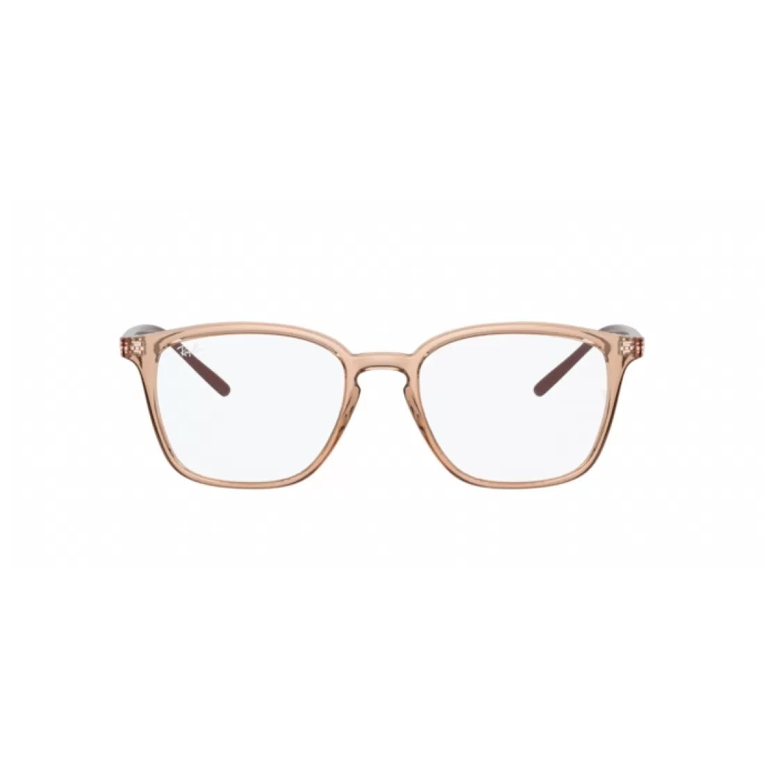 OCCHIALE DA VISTA UNISEX RAY-BAN RX 7185 - 5940 MARRONE CHIARO CALIBRO 50