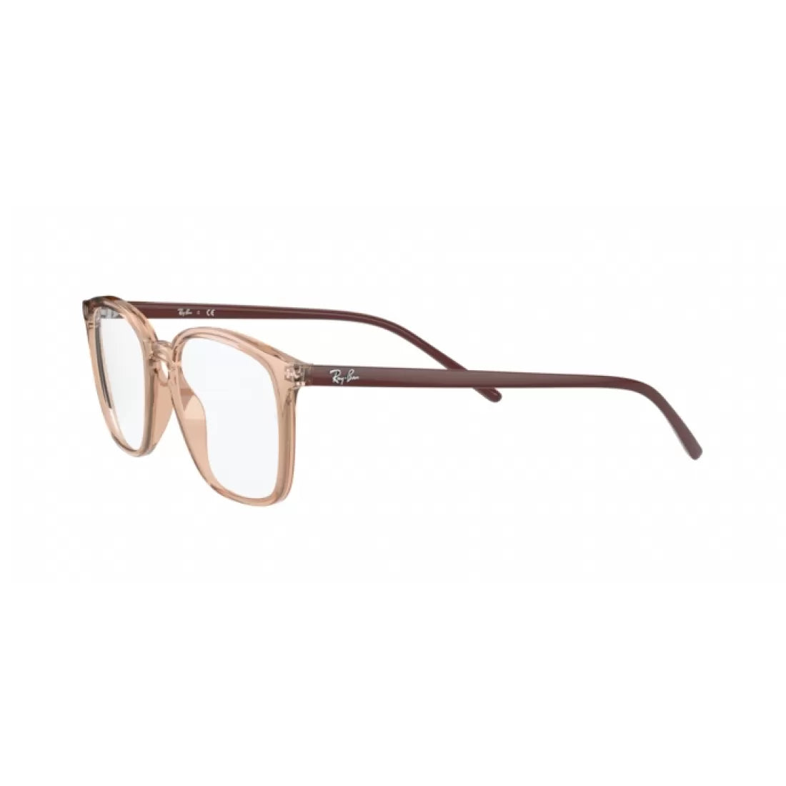OCCHIALE DA VISTA UNISEX RAY-BAN RX 7185 - 5940 MARRONE CHIARO CALIBRO 50