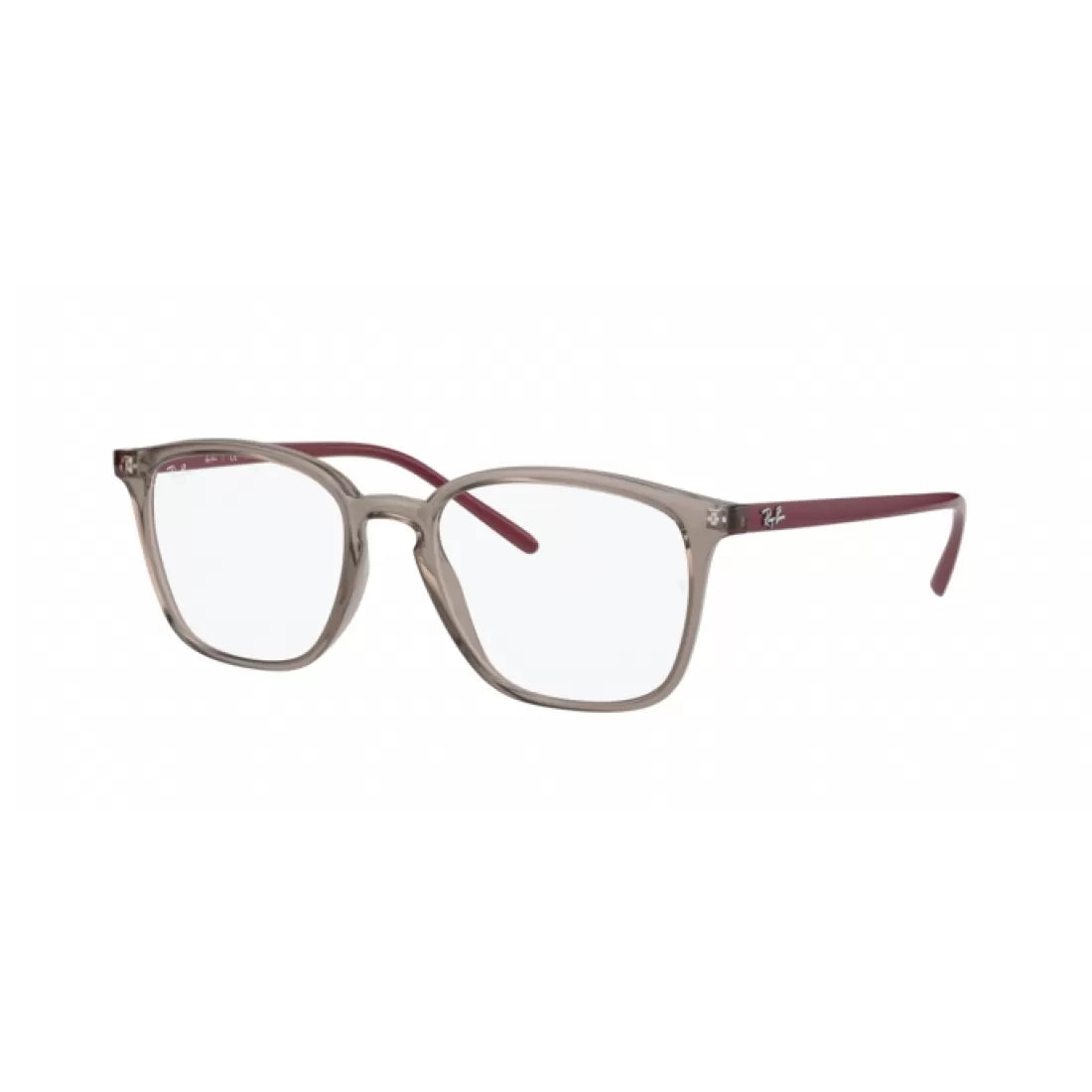 OCCHIALE DA VISTA UNISEX RAY-BAN RX 7185 - 8083 GRIGIO TRASPARENTE CALIBRO 50