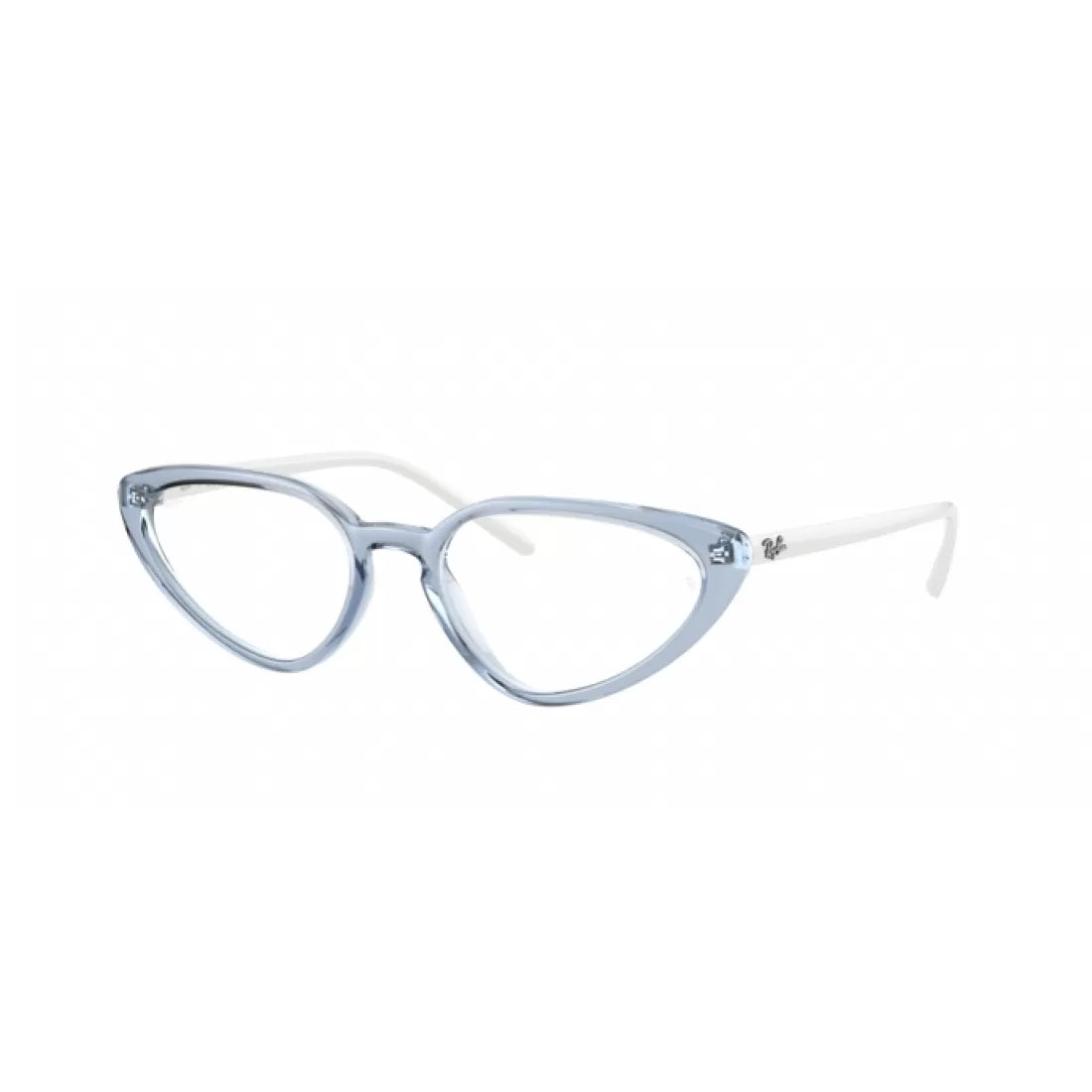 OCCHIALE DA VISTA DONNA RAY-BAN RX 7188 - 8085 AZZURRO TRASPARENTE CALIBRO 52
