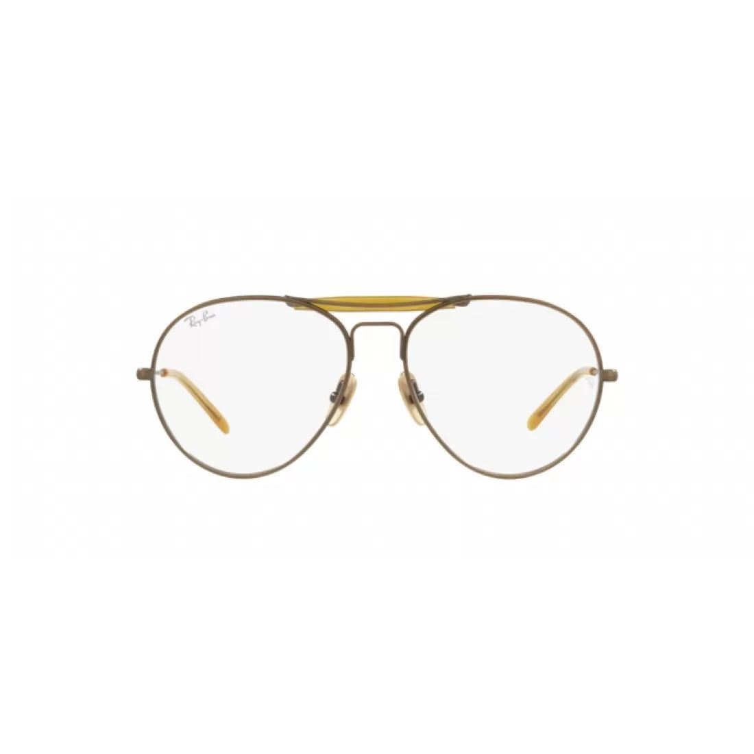 OCCHIALE DA VISTA UNISEX RAY-BAN RX 8063V - 1222 ORO ANTICO DEMI GLOSS