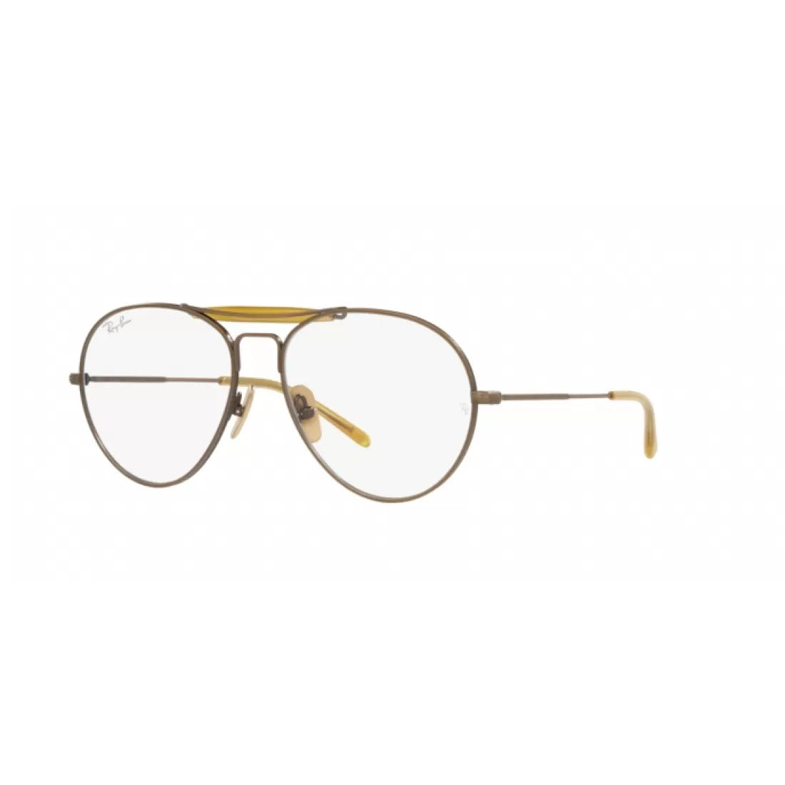 OCCHIALE DA VISTA UNISEX RAY-BAN RX 8063V - 1222 ORO ANTICO DEMI GLOSS