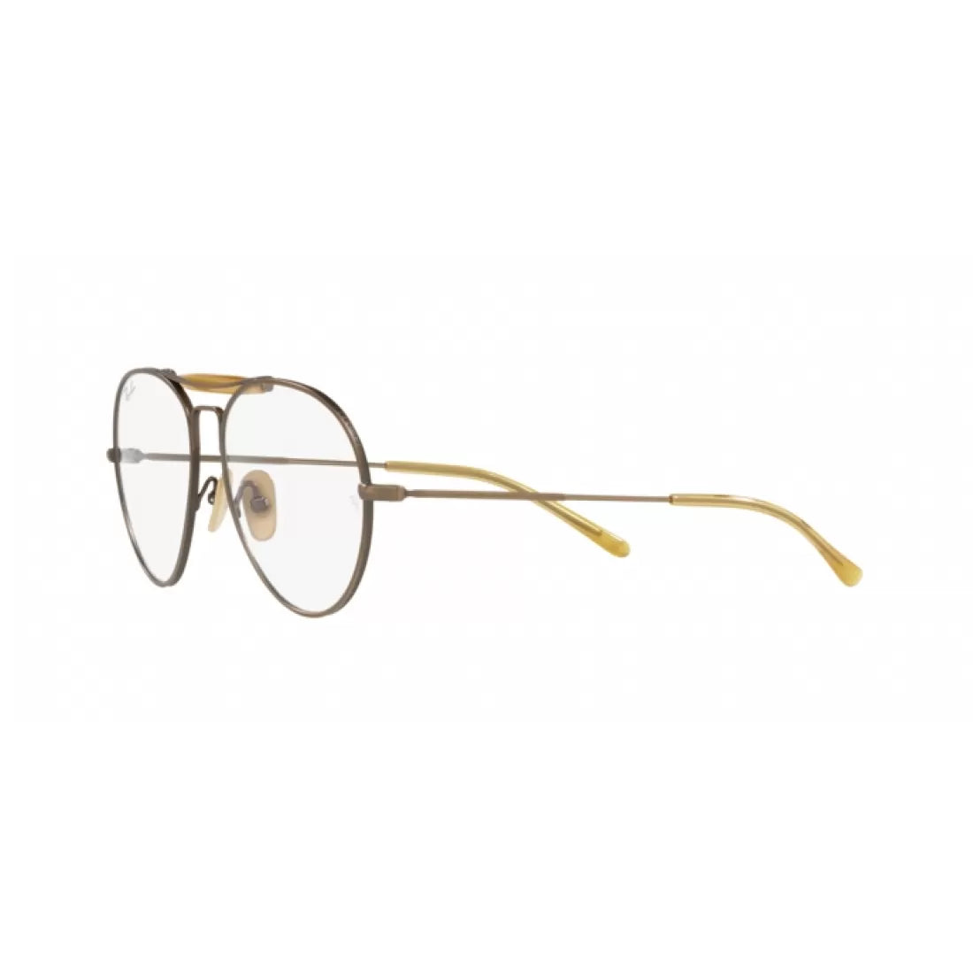 OCCHIALE DA VISTA UNISEX RAY-BAN RX 8063V - 1222 ORO ANTICO DEMI GLOSS