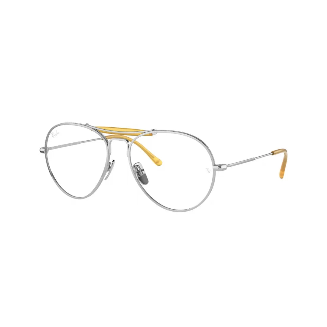 OCCHIALE DA VISTA UNISEX RAY-BAN RX 8063V - 1224 ARGENTO