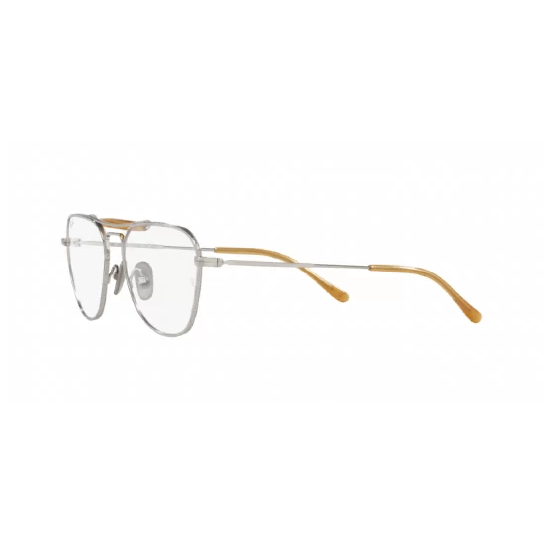 OCCHIALE DA VISTA DONNA RAY-BAN RX 8064V - 1221 ARGENTO SPAZZOLATO