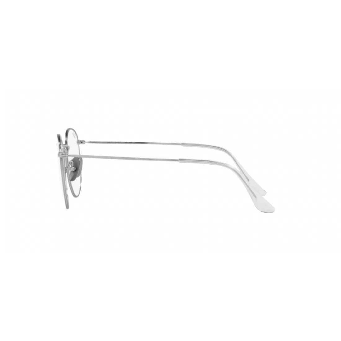 OCCHIALE DA VISTA UNISEX RAY-BAN RX 8247V ROUND 1224 ARGENTO CALIBRO 50