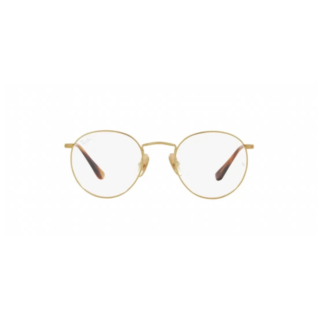 OCCHIALE DA VISTA UNISEX RAY-BAN RX 8247V ROUND 1226 ORO SPAZZOLATO DEMIGLOSS CALIBRO 47