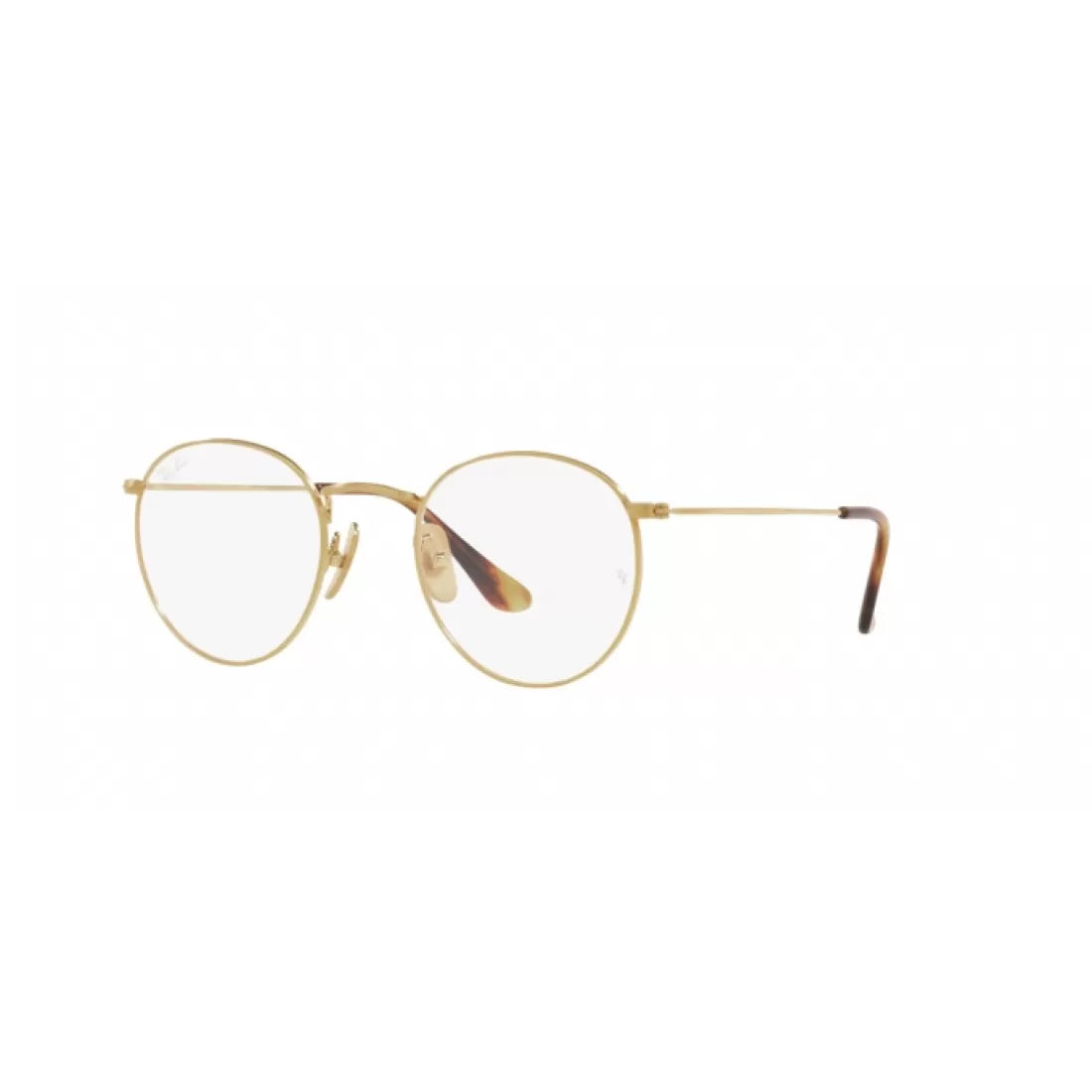 OCCHIALE DA VISTA UNISEX RAY-BAN RX 8247V ROUND 1226 ORO SPAZZOLATO DEMIGLOSS CALIBRO 47