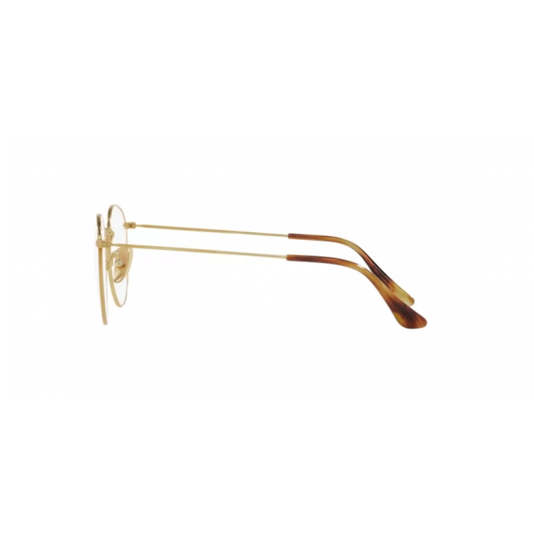 OCCHIALE DA VISTA UNISEX RAY-BAN RX 8247V ROUND 1226 ORO SPAZZOLATO DEMIGLOSS CALIBRO 47