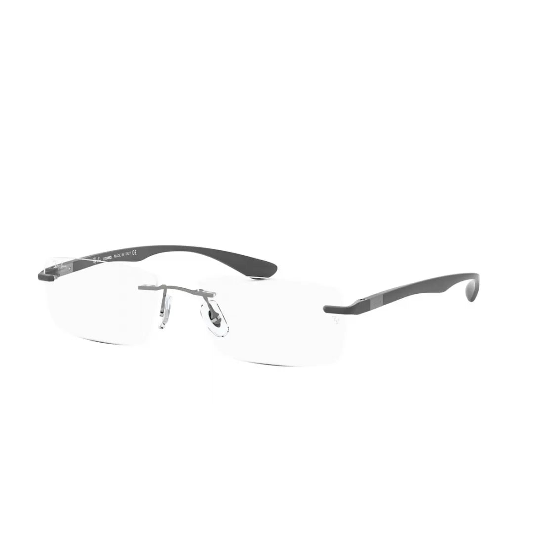 OCCHIALE DA VISTA UNISEX RAY-BAN RX 8724 - 1218 CANNA DI FUCILE LUCIDO CALIBRO 56