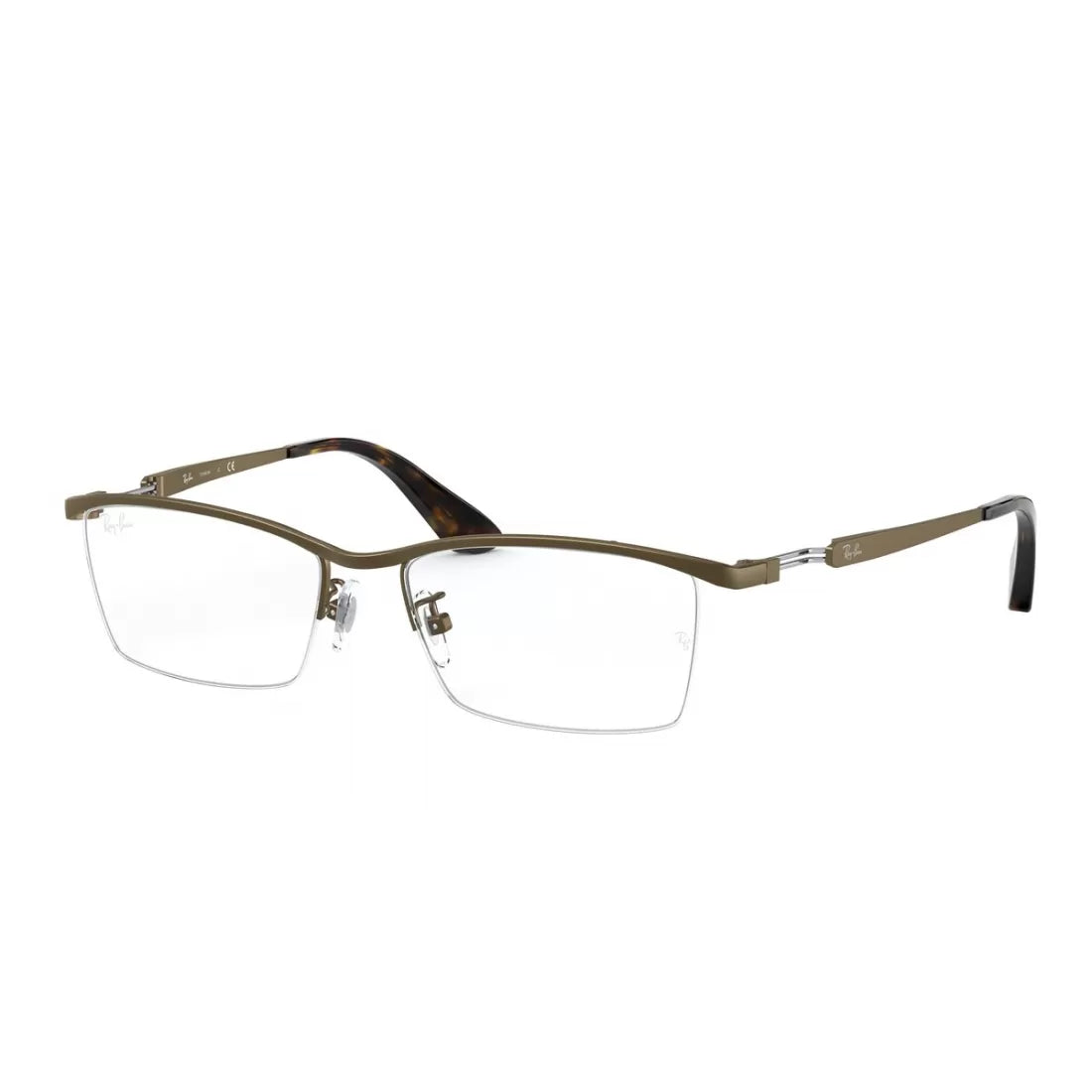 OCCHIALE DA VISTA UOMO RAY-BAN RX 8746D - 1020 MARRONE SCURO OPACO |