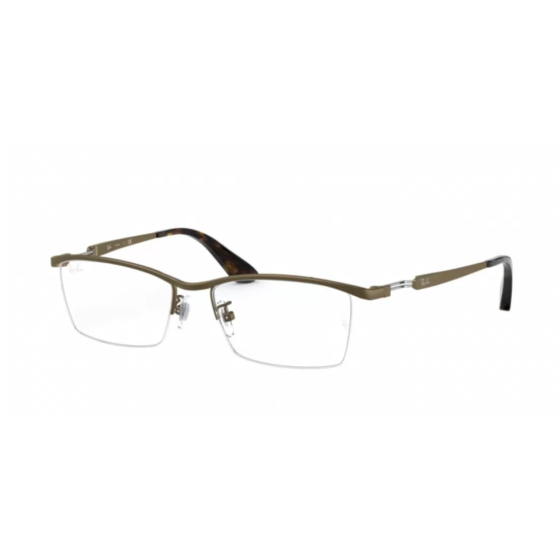OCCHIALE DA VISTA UOMO RAY-BAN RX 8746D - 1020 MARRONE SCURO OPACO |