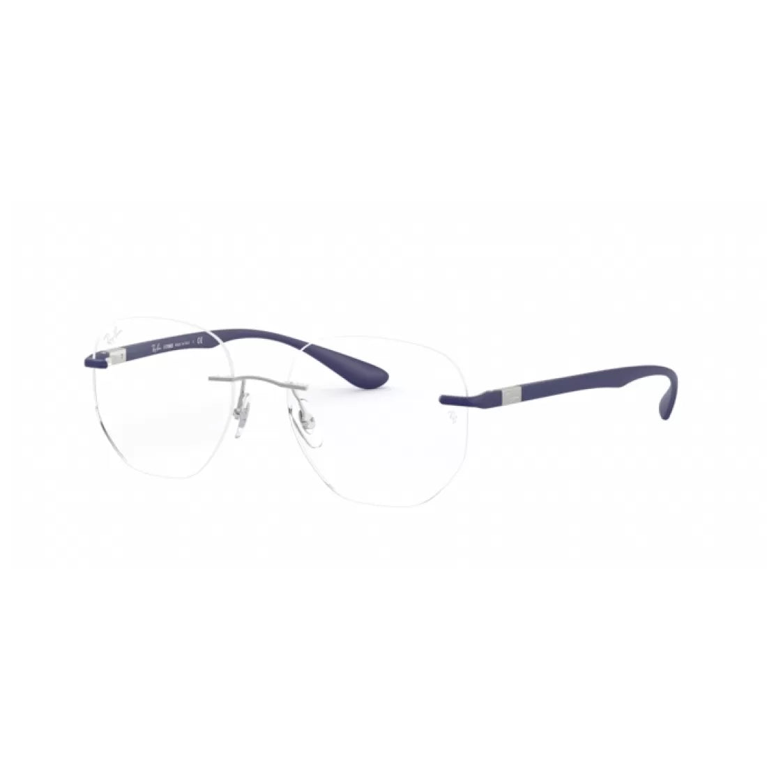 OCCHIALE DA VISTA UNISEX RAY-BAN RX 8766 - 1216 ARGENTO